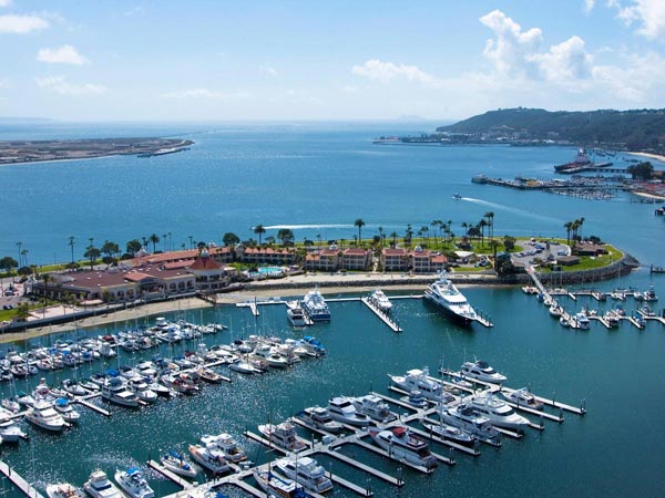 The Marina And Ocean At Kona Kai.